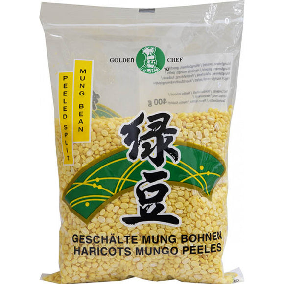 Golden Chef Mung Bean Without Skin 400g / 金厨牌 去皮绿豆 400克