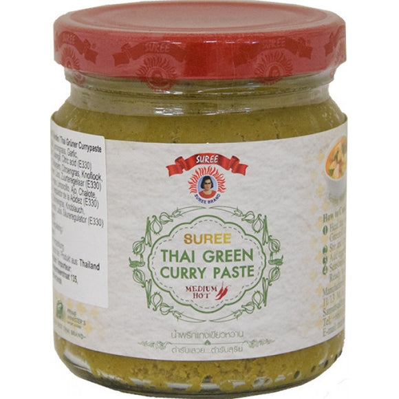 Suree Thai Green Curry Paste 220gr / 泰国绿咖喱 220克