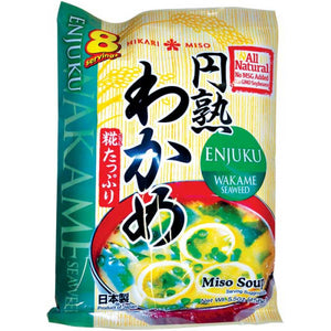 Hikari Miso Instant Miso Soup Wakame Seaweed 156g / ヒカリみそ インスタントみそスープ わかめ味 156g