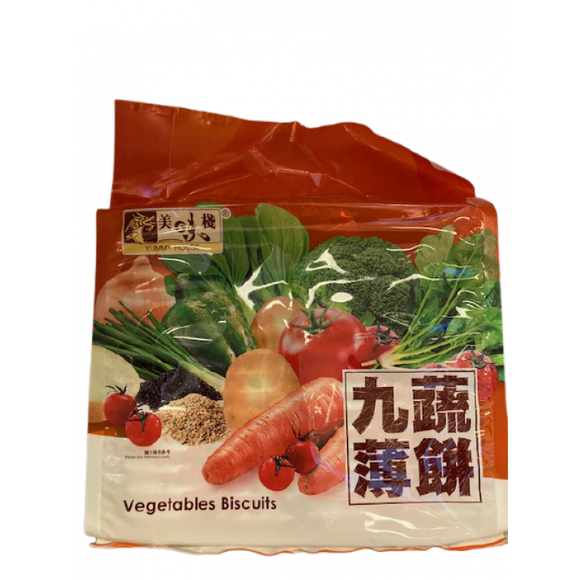 Yummy House Vegetables Biscuits 280g / 美味栈蔬菜薄饼 280g
