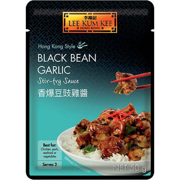 Lee Kum Kee Sauce For Black Bean Chicken 50g / 李锦记香爆豆豉鸡酱 50克