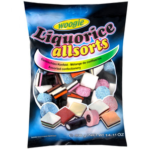 Woogje Liquorice Allsorts 400g