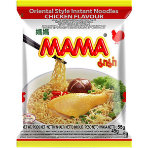 Mama Inst. Noodle Chicken 55g / 妈妈鸡味面 55克