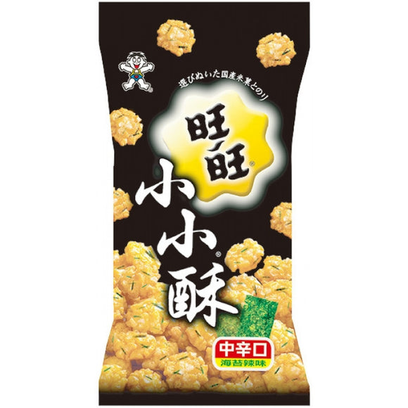Want Want Mini Fried Rice Crackers Seaweed 60g 旺旺小小酥(海苔辣味)