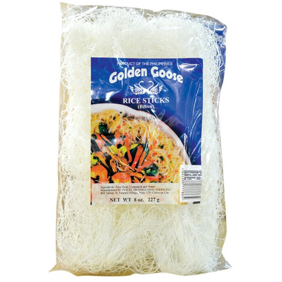 Golden Goose Rice Sticks (Bihon) 227g / 金鹅牌 菲律宾幼米粉 227克