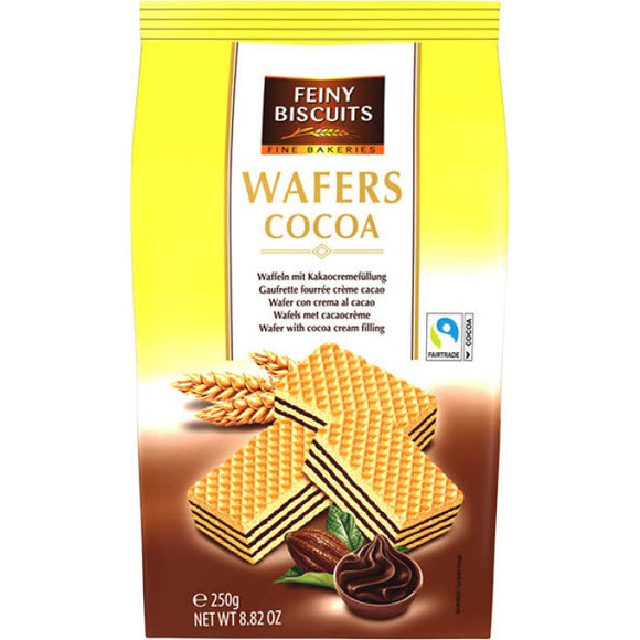 Feiny Biscuits Wafeltjes Met Cacaocreme 250g / 巧克力夹心华夫饼 250g