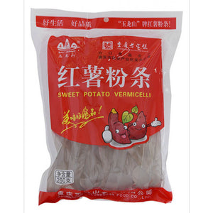 Yulongshan Sweet Potato Vermicelli (Extra Wide) 260g / 玉龙山 手工红薯粉皮 260克